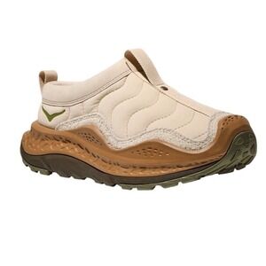 HOKA ONE, One Elite Terrain System Sneakers Women's 10 Cream Leather Recovery